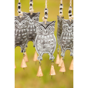 Owl Garden Bells