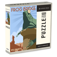 Load image into Gallery viewer, Frog Bridge Willimantic, Connecticut-1000 Piece Puzzle
