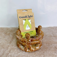 Load image into Gallery viewer, Circle of Friends Candle Holder with Lemon Verbena Scented Tea Lights
