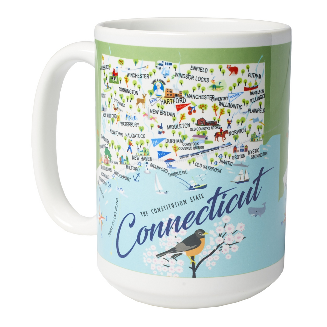 Connecticut Ceramic Mug