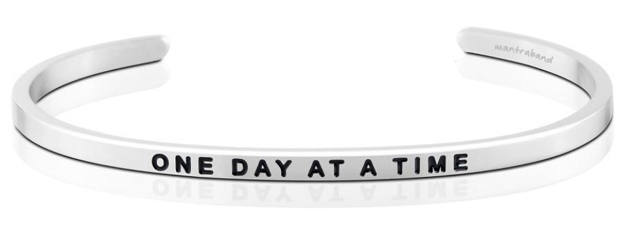 One Day At A Time - MantraBand Bracelet